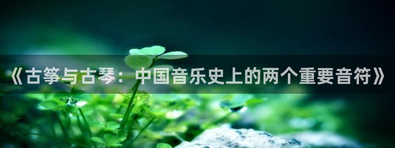 凯发k8官网so选来就送38：《古筝与古琴：中国音乐史上的两